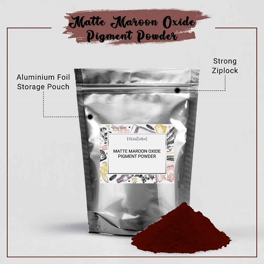 Buy Matte Maroon Oxide Pigment Powder