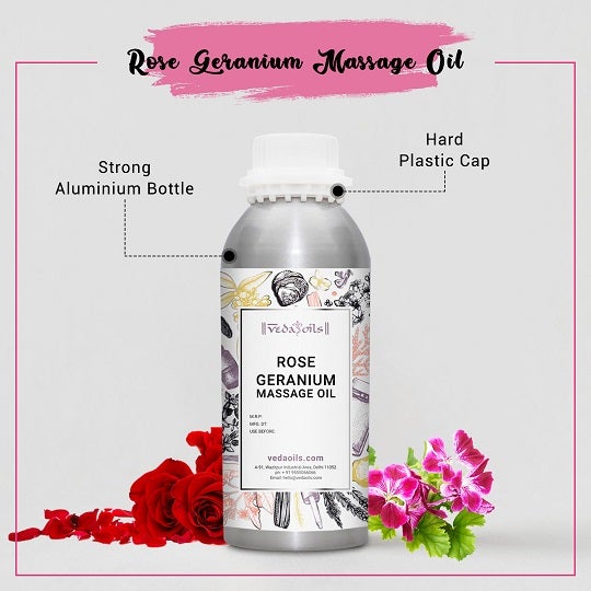 Buy Rose Geranium Massage Oil