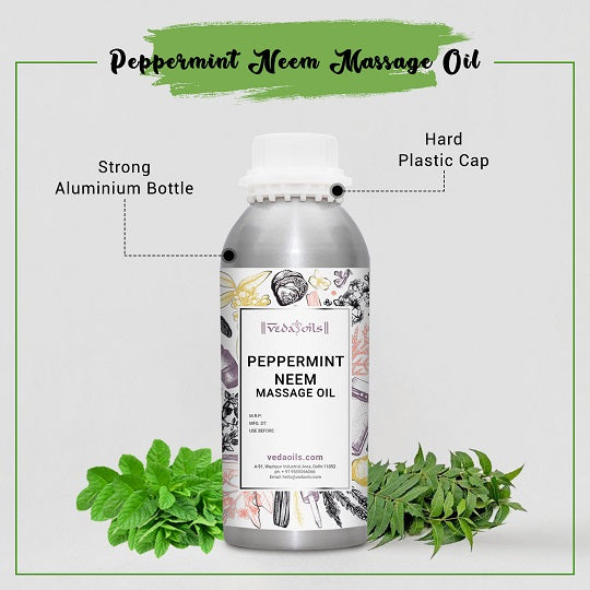 Peppermint & Neem Massage Oil