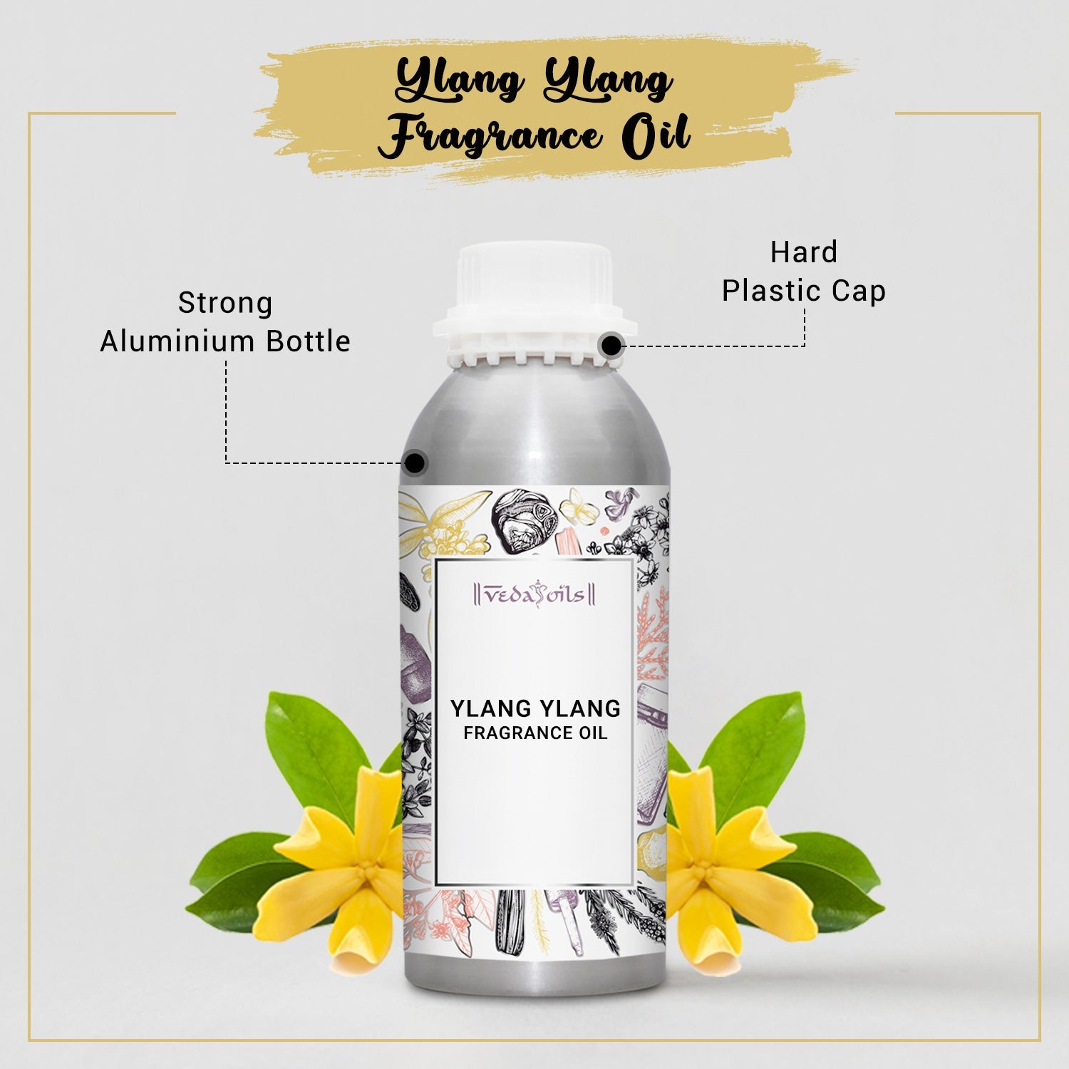 Ylang Ylang Fragrance Oil Bottle