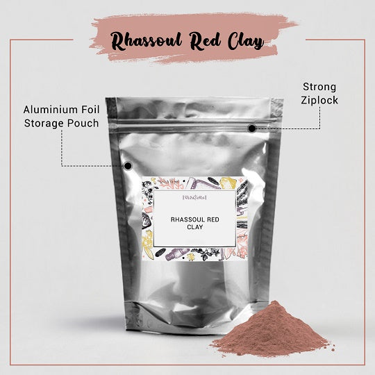 Buy Rhassoul Red Clay Powder