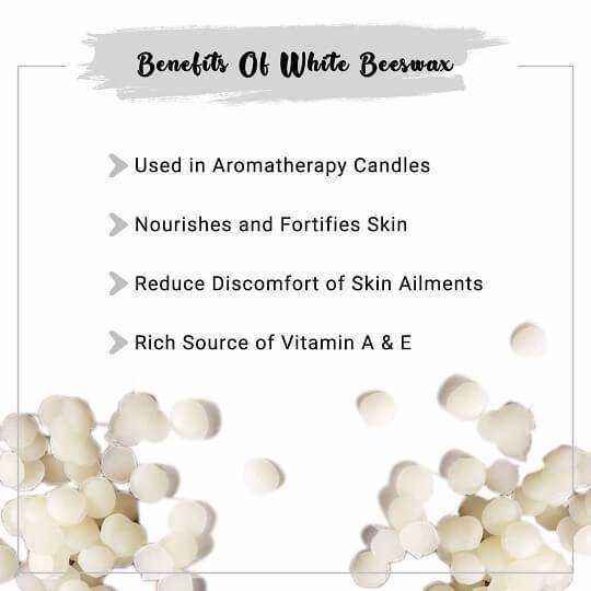 White Beeswax Pellets Benefits