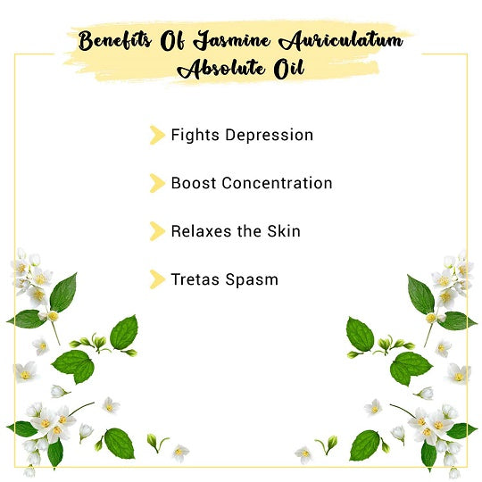Jasmine Auriculatum Absolute Oil Benefits