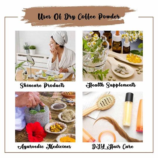 Dry Coffee Powder Uses