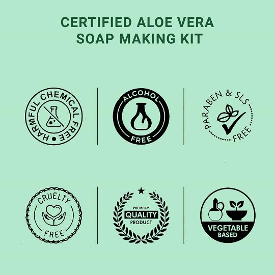 DIY Aloe Vera Soap Making Kit
