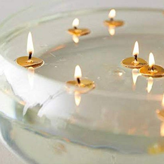 Floating Wick Holder for Butter Lamp