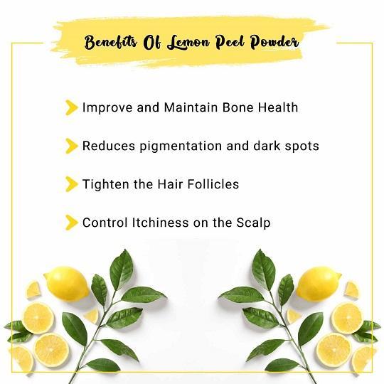 Lemon Peel Powder  Benefits