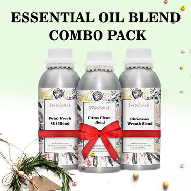 Essential Oils Blend Combo Pack - Box of 3 ( Customizable - 3.2 Oz Each)
