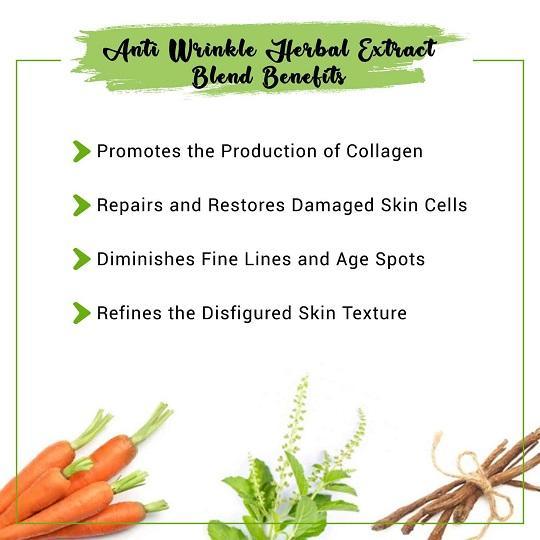 Anti Wrinkle Herbal Extract Blend Benefits