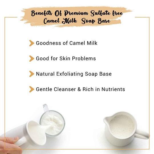 camel milk soap base benefits