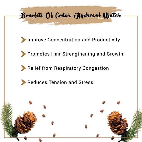 Cedar Floral Water Benefits