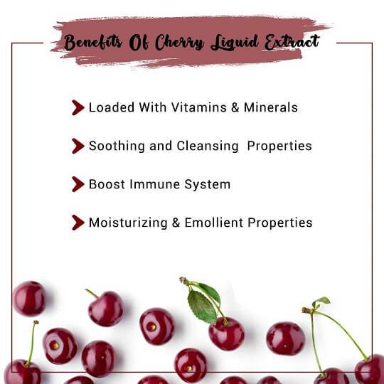 Cherry Liquid Extract Benefits