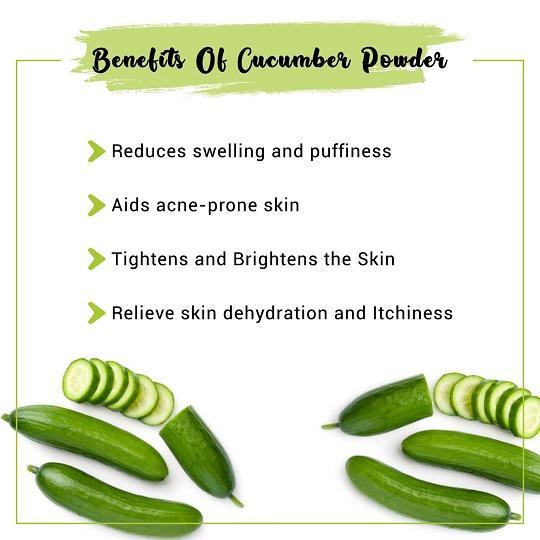 Cucumber Powder Benefits
