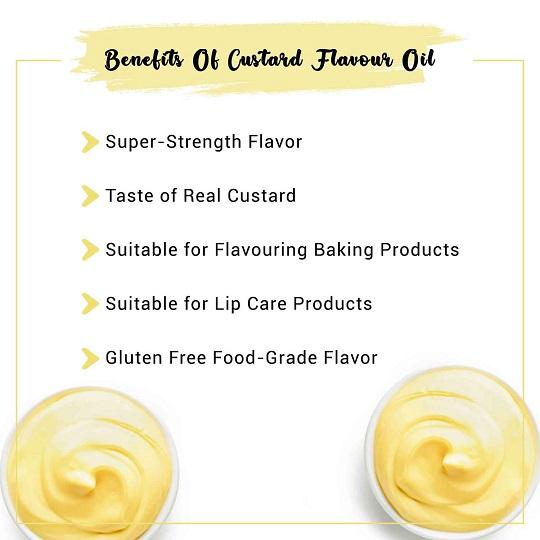 Custard Flavor Oil Benefits