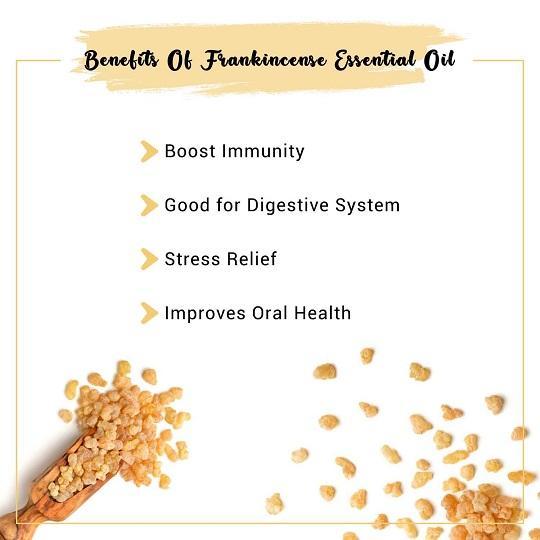 Organic Frankincense Essential Oil Benefits