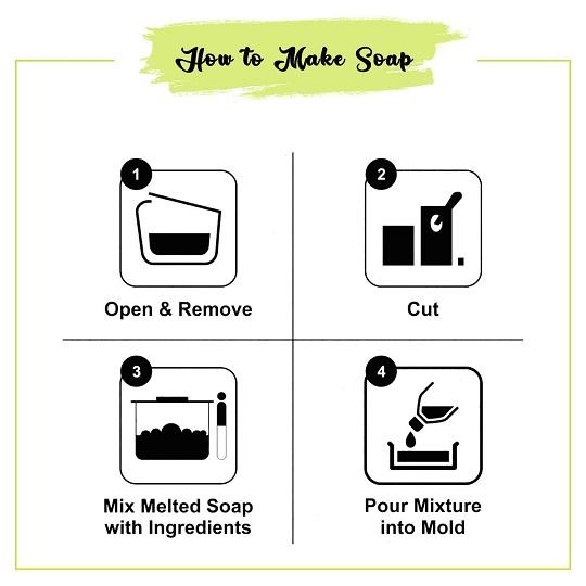 How to Make Green Apple Soap Base Bar