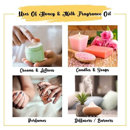 Honey & Milk Fragrance Oil Uses