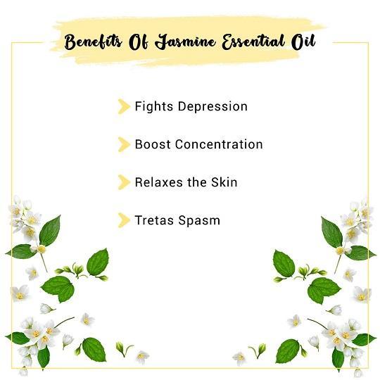 Organic Jasmine Essential Oil Benefits