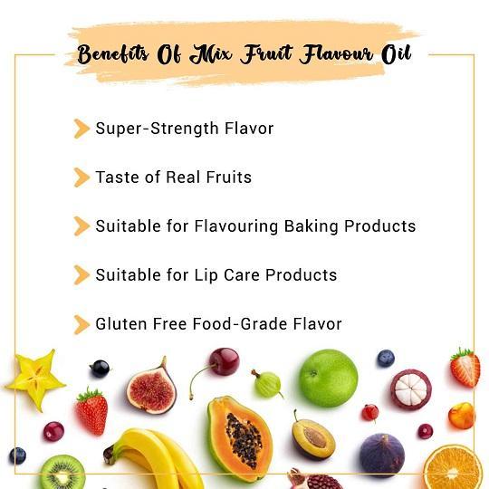 Mix Fruit Flavor Oil Benefits