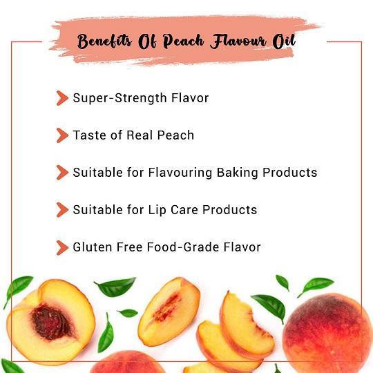 Peach Flavor Oil Benefits