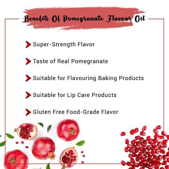 Pomegranate Flavor Oil Benefits
