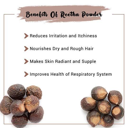 Reetha (Soapnut) Powder  Benefits