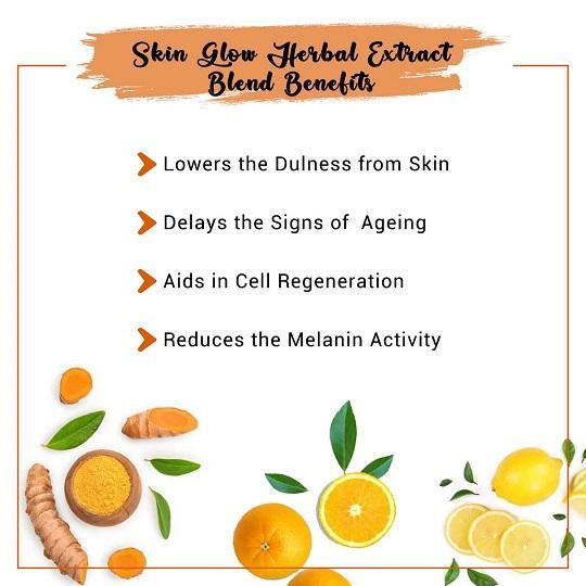 Skin Glow Herbal Extract Blend Benefits