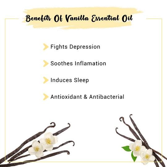 Organic Vanilla Essential Oil Benefits